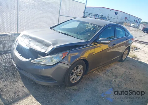 2014 Hyundai Sonata Gls z USA, uszkodzony, nr VIN 5NPEB4ACXEH840197